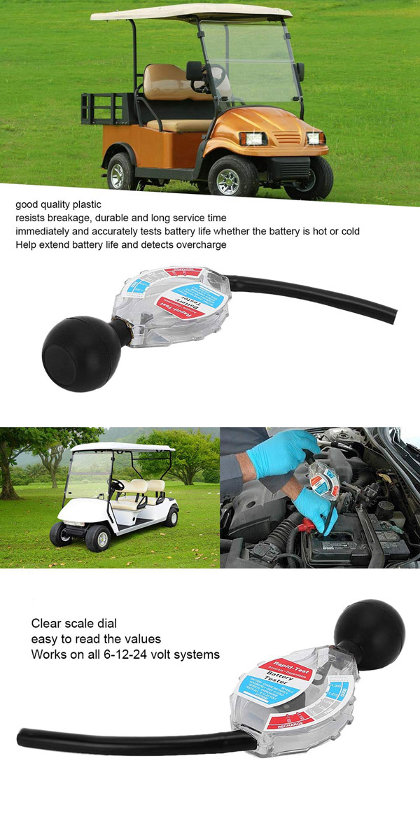 Deluxe HYDROMETER BATTERY TESTER test specific gravity fluid lead acid