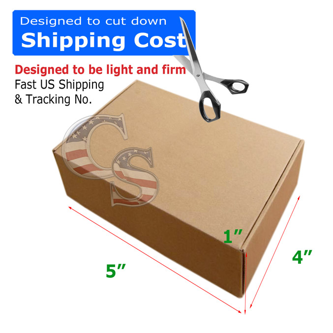 45 7x5x3 Cardboard Packing Mailing Moving Shipping Boxes Corrugated Box Cartons