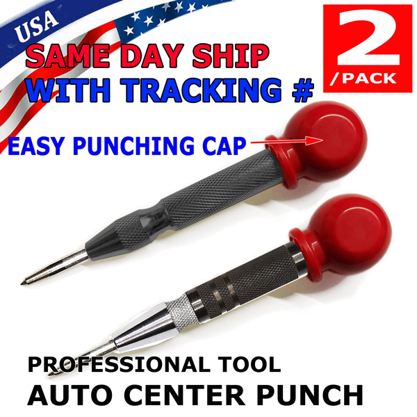 thumbnail image 2 of Buyohlic Automatic Center Punch With Hardened Steel Tip - USA Fulfilled, Easy Marking Tool 2 of 2