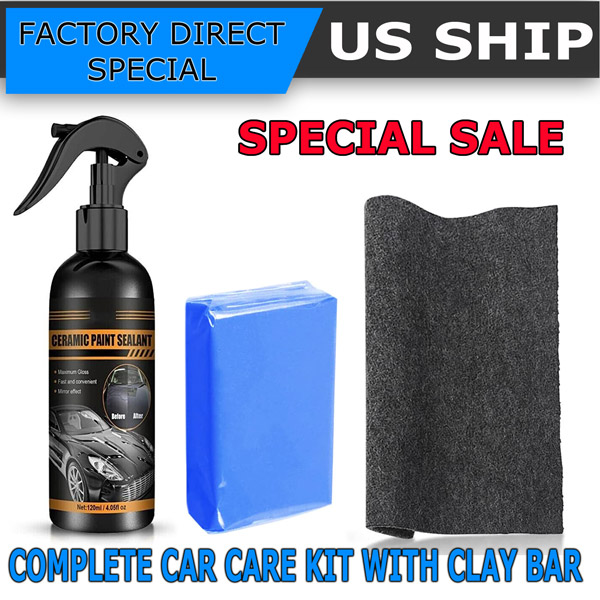 High Protection Quick Car Coat Ceramic Coating Spray Hydrophobic 120ML US