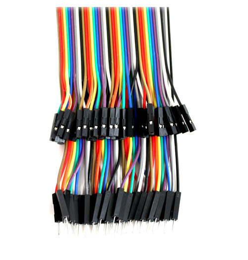 3X 40pcs 20cm 2.54mm Male to Female Dupont Wire Jumper Cable Arduino