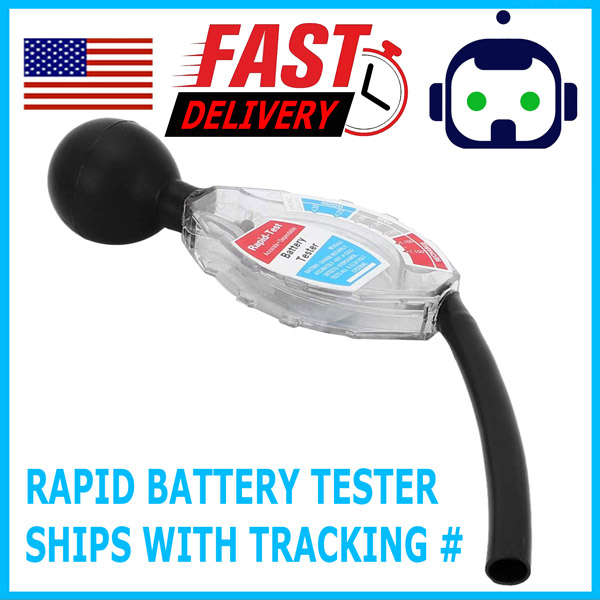 Deluxe HYDROMETER BATTERY TESTER test specific gravity fluid lead acid