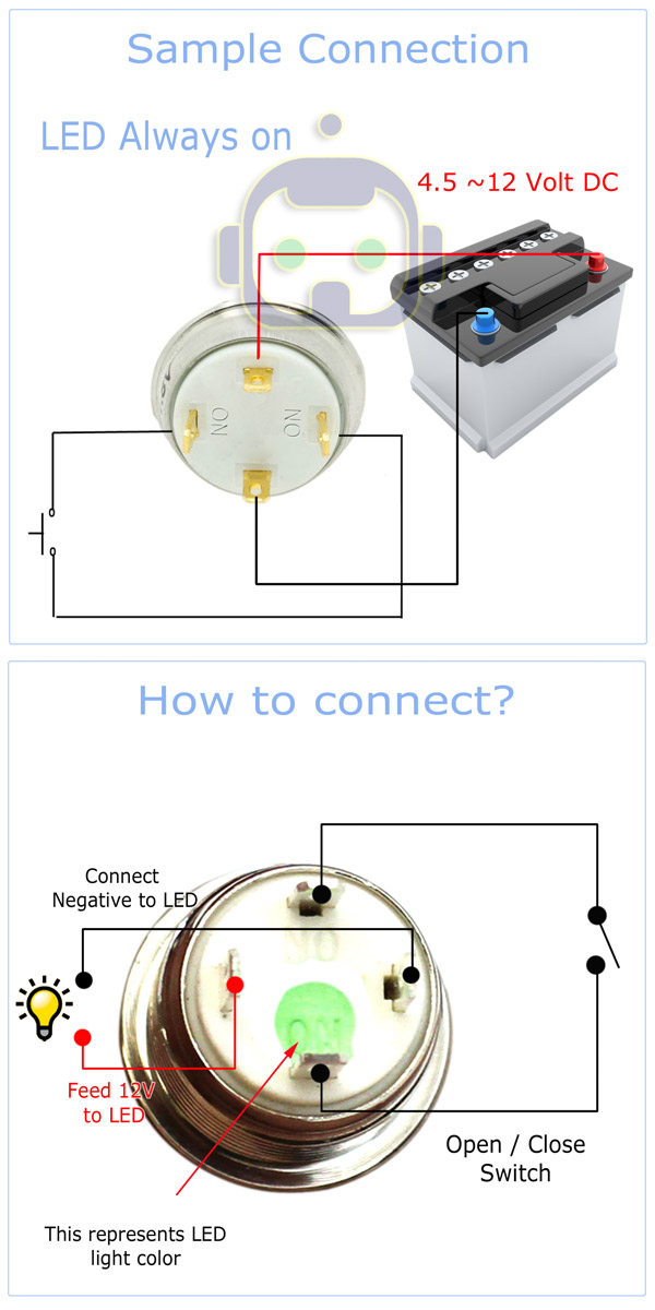 Wiring Manual PDF: 12 Volt Push Button Switch Wiring Diagram